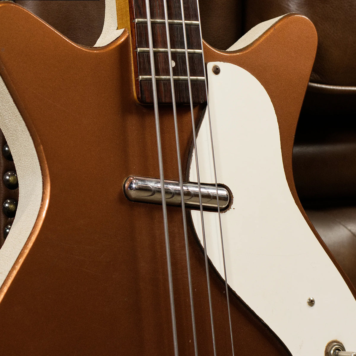 1964 Danelectro DC-1 Shorthorn Bass Bronze OHSC