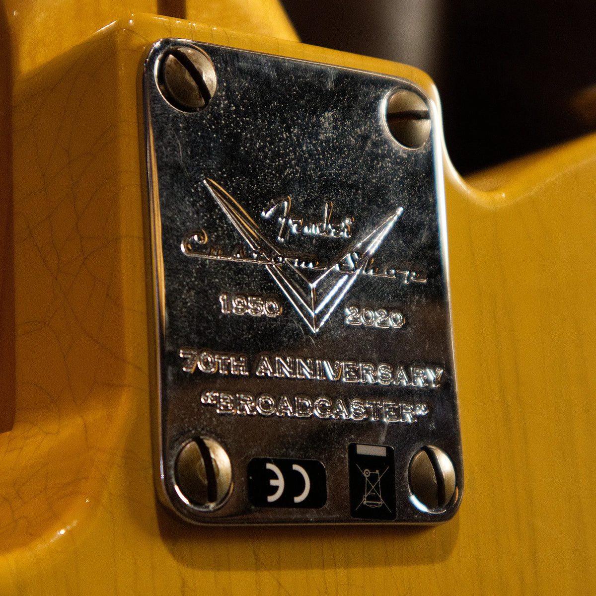Fender Custom Shop 70th Anniversary Limited Edition Broadcaster Relic (Aged Nocaster Blonde)