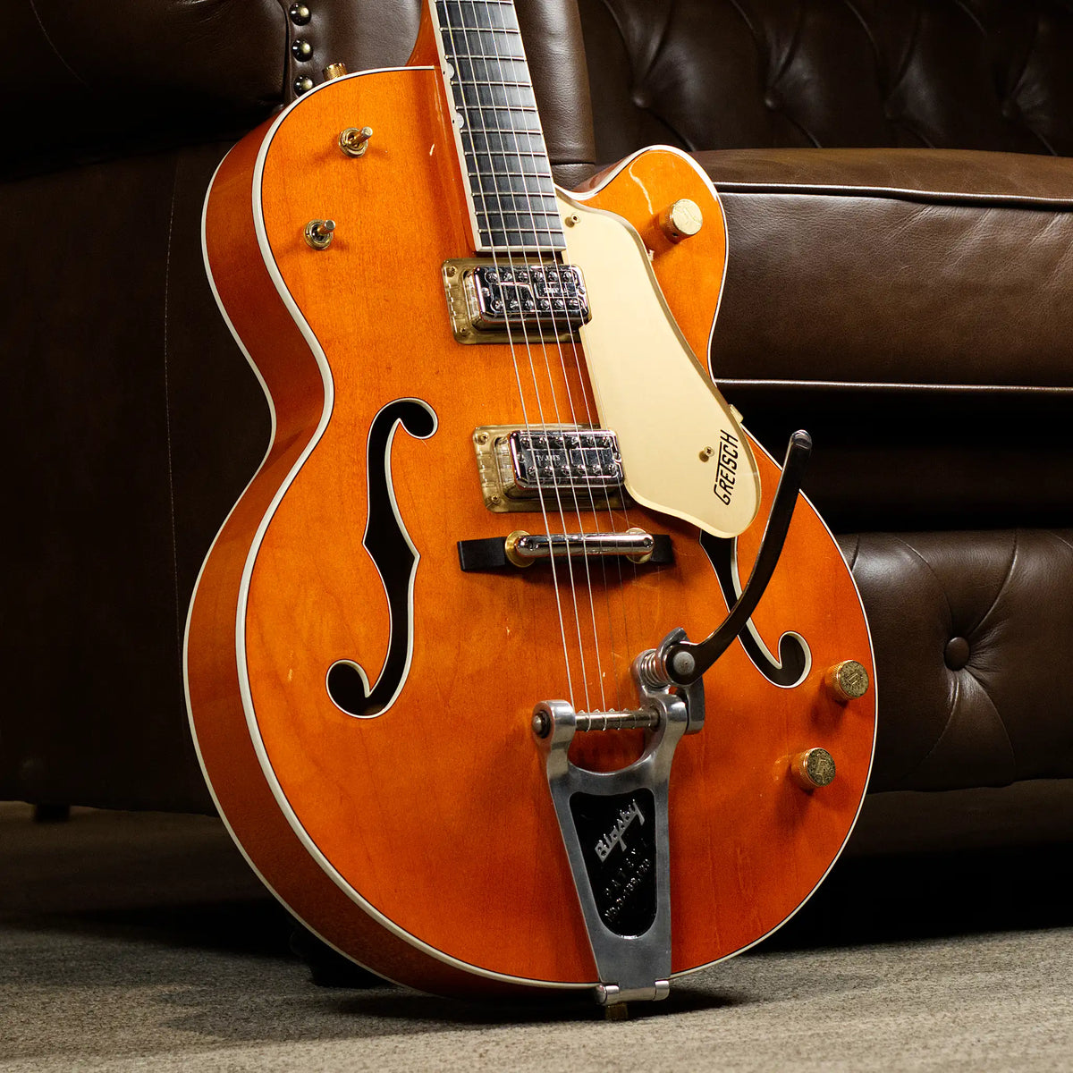 Pre-Owned Gretsch G6120-60 Nashville Terada Factory (Orange Stain)