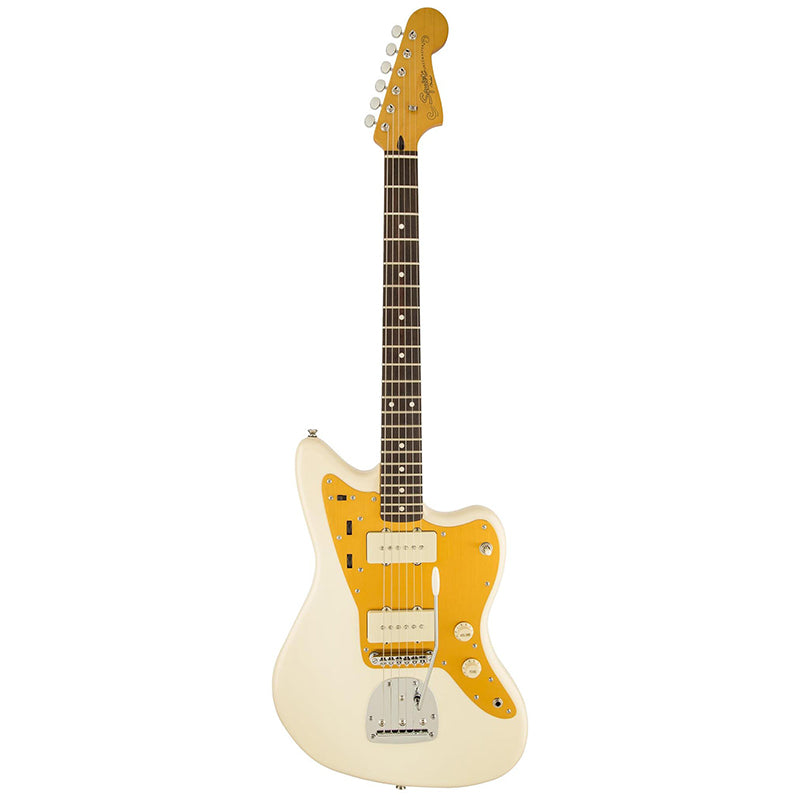 Squier J Mascis Jazzmaster Vintage White Electric Guitar ; Squier J Mascis Jazzmaster Vintage White Electric Guitar
