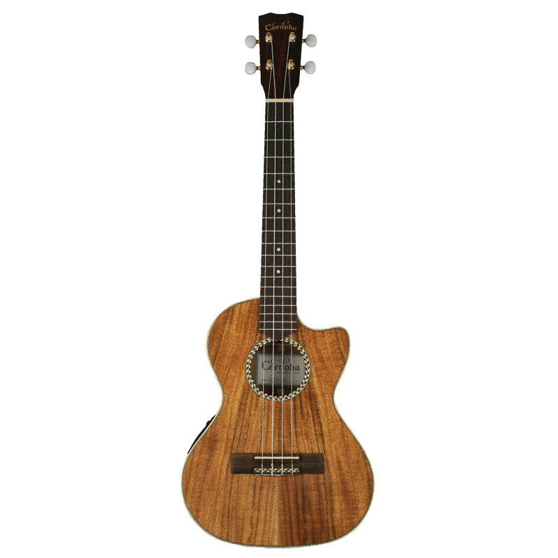 Cordoba 25T-CE Tenor Acacia Ukulele with Pickup ; Cordoba 25T-CE Tenor Acacia Ukulele with Pickup