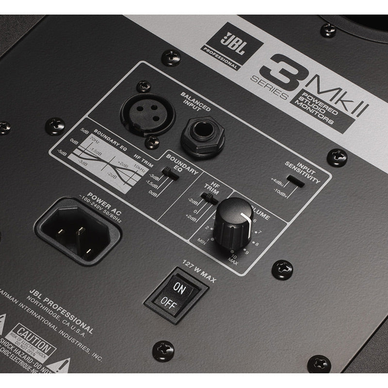 JBL LSR305MKII Pair ; JBL LSR305 MKII 5" two way Studio Monitors