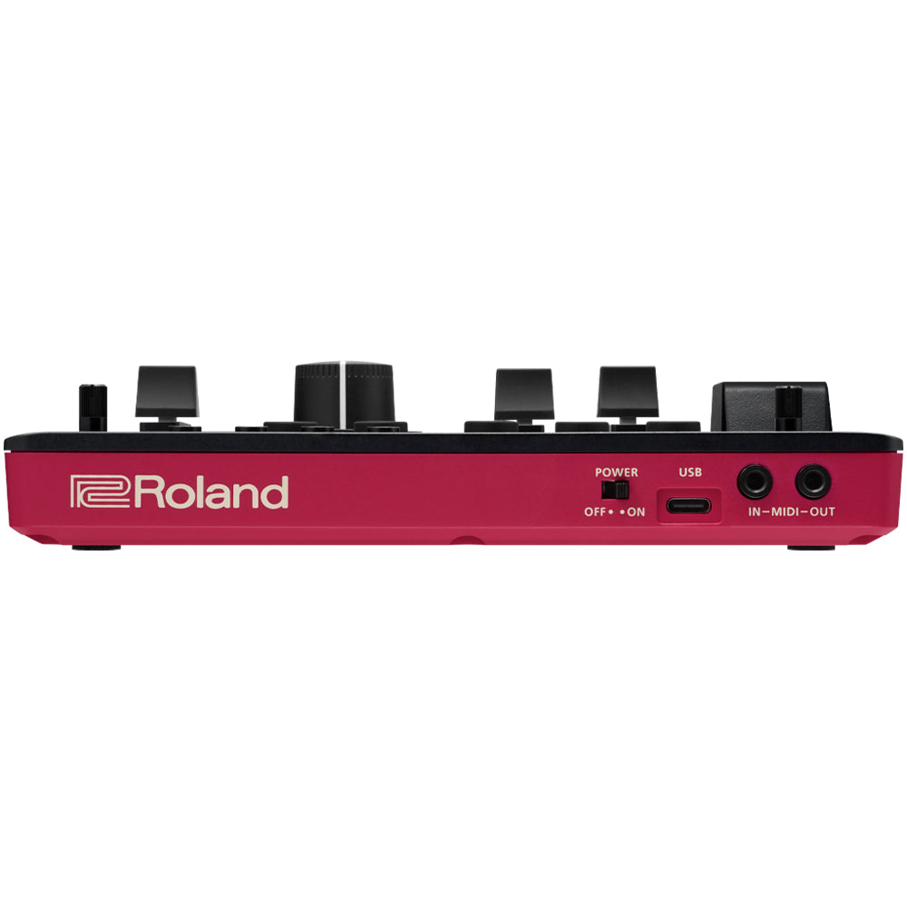 Roland AIRA Compact E-4 Voice Tweaker Front ; Roland AIRA Compact E-4 Voice Tweaker Angle ; Roland AIRA Compact E-4 Voice Tweaker Above ; Roland AIRA Compact E-4 Voice Tweaker Rear