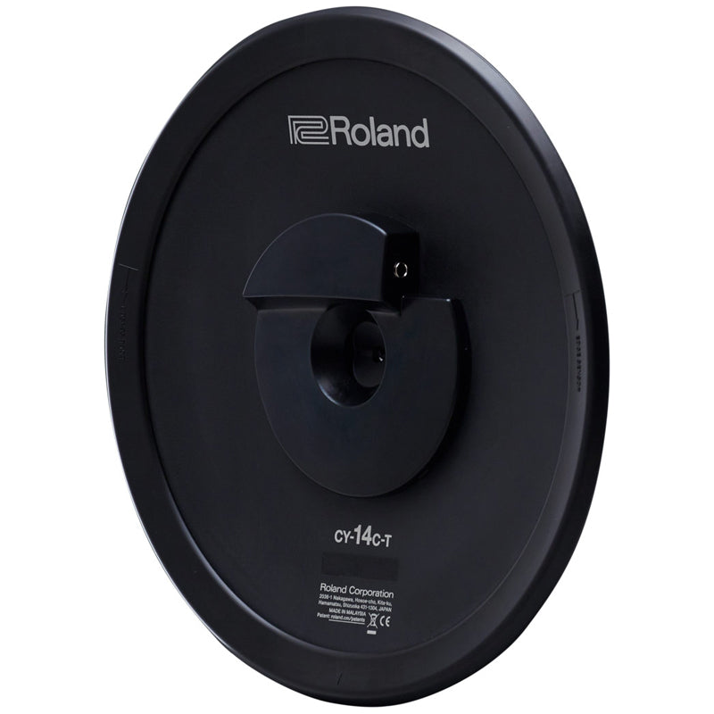 Roland CY14C Crash Cymbal ; Roland CY14 back of pad