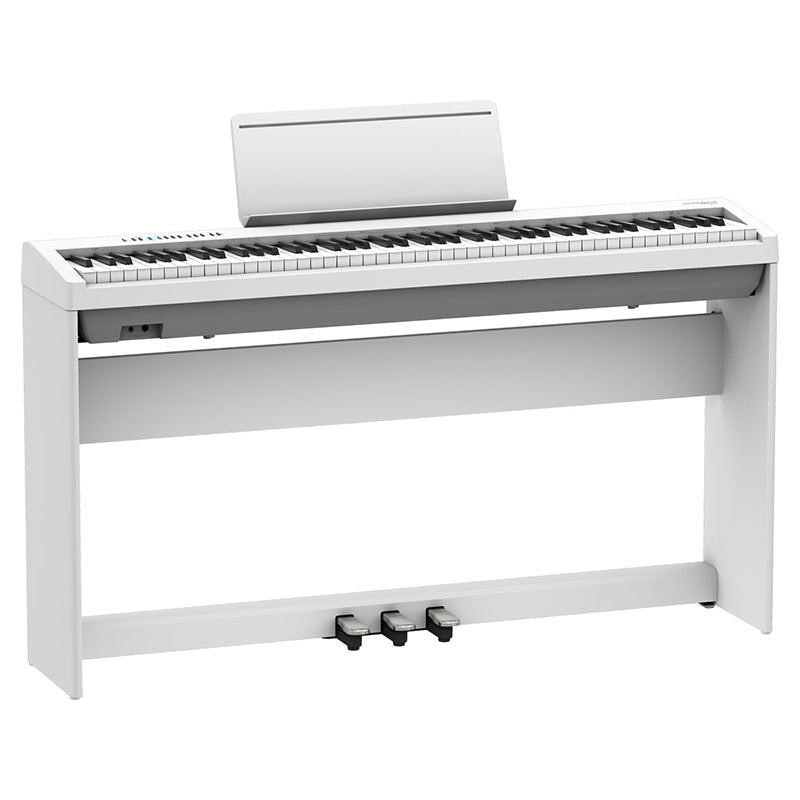Roland FP-30X white Bundle ; Roland FP-30X White Back Panel