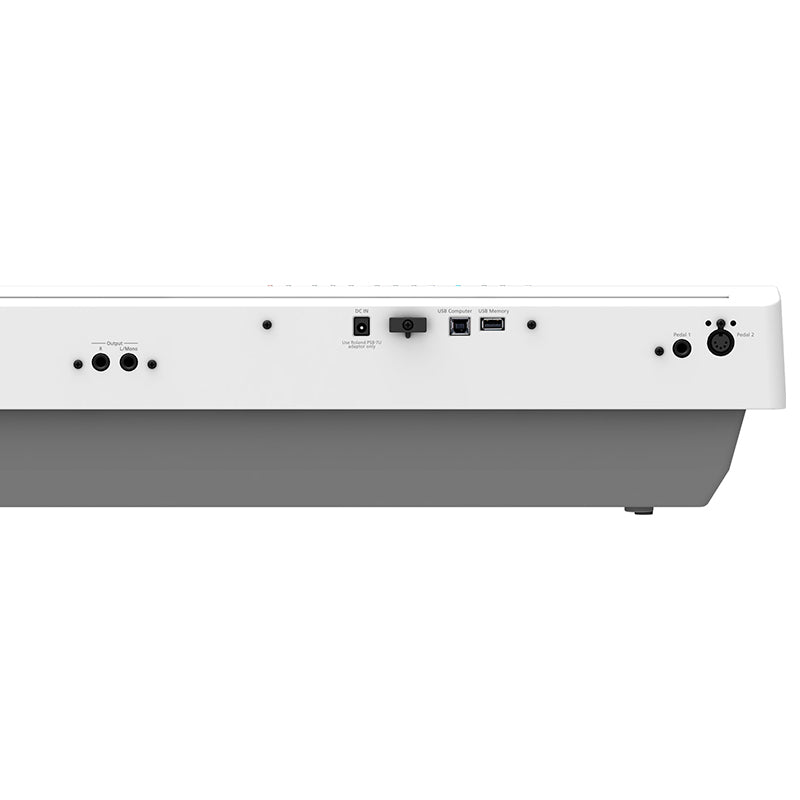 Roland FP-30X white Bundle ; Roland FP-30X White Back Panel