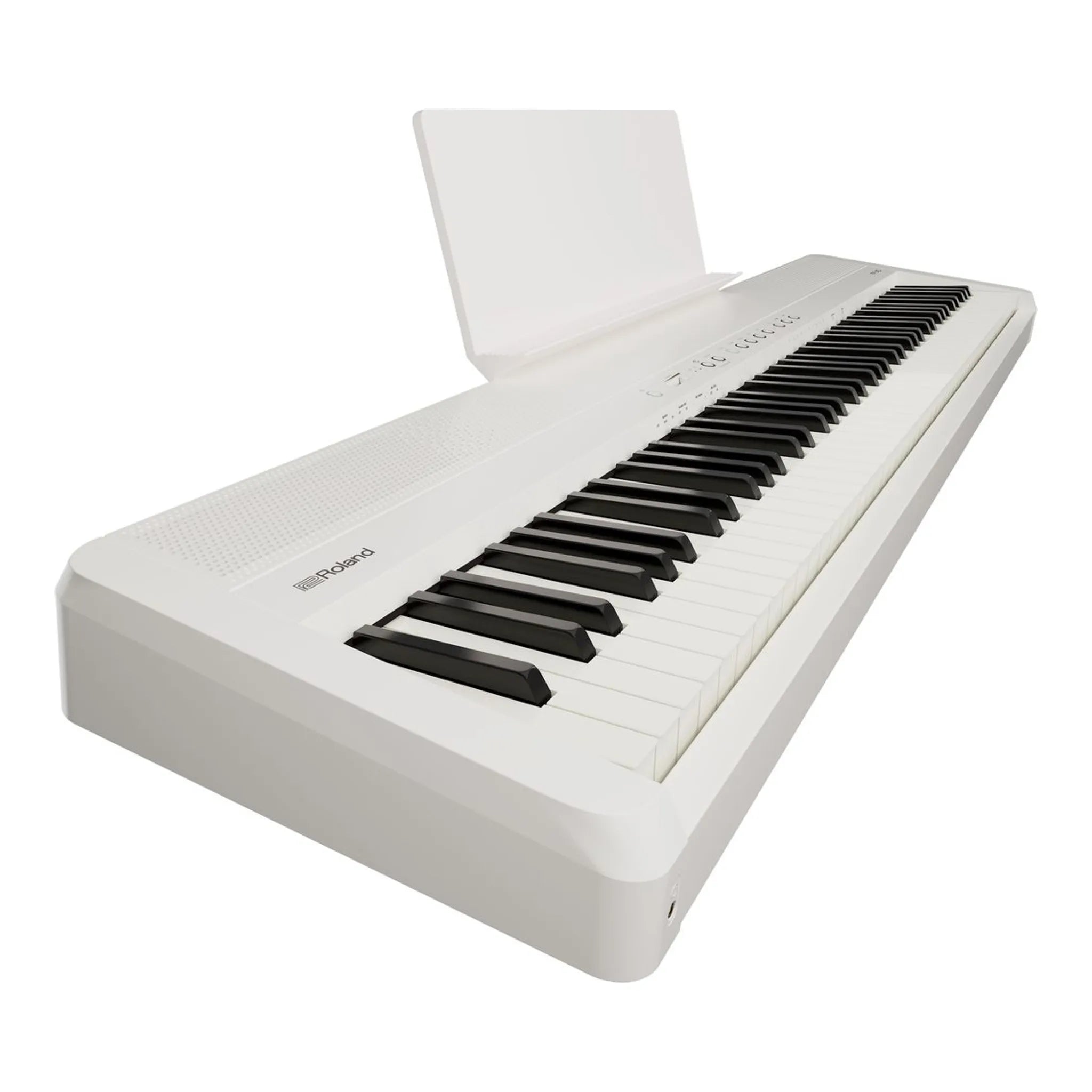 Roland FP-40 Digital Piano Bundle with Stand & Pedals (White)