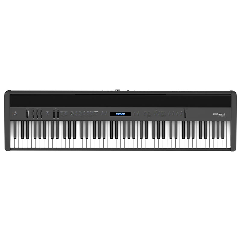Roland FP-60X Black Digital Piano ; Roland FP-60X Black Digital Piano ; Roland FP60X Back Panel