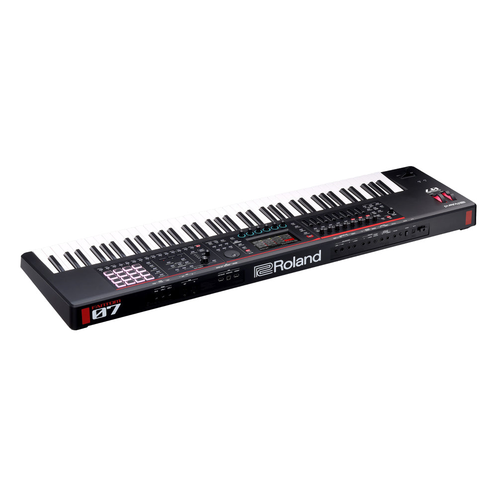 Roland Fantom-07 Workstation Synthesizer Front ; Roland Fantom-07 Workstation Synthesizer Front Profile ; Roland Fantom-07 Workstation Synthesizer Rear ; Roland Fantom-07 Workstation Synthesizer Rear Profile