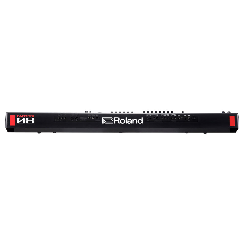 Roland Fantom-08 Workstation Synthesizer Front ; Roland Fantom-08 Workstation Synthesizer Front Angle ; Roland Fantom-08 Workstation Synthesizer Front Profile ; Roland Fantom-08 Workstation Synthesizer Rear ; Roland Fantom-08 Workstation Synthesizer Rear Profile