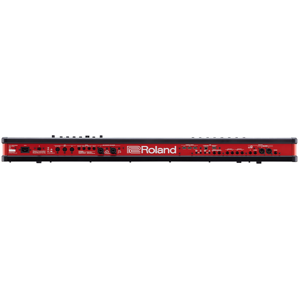 Roland Fantom 6 EX Synthesizer Keyboard Front ; Roland Fantom 6 EX Synthesizer Keyboard Front Angle ; Roland Fantom 6 EX Synthesizer Keyboard Angle ; Roland Fantom 6 EX Synthesizer Keyboard Rear