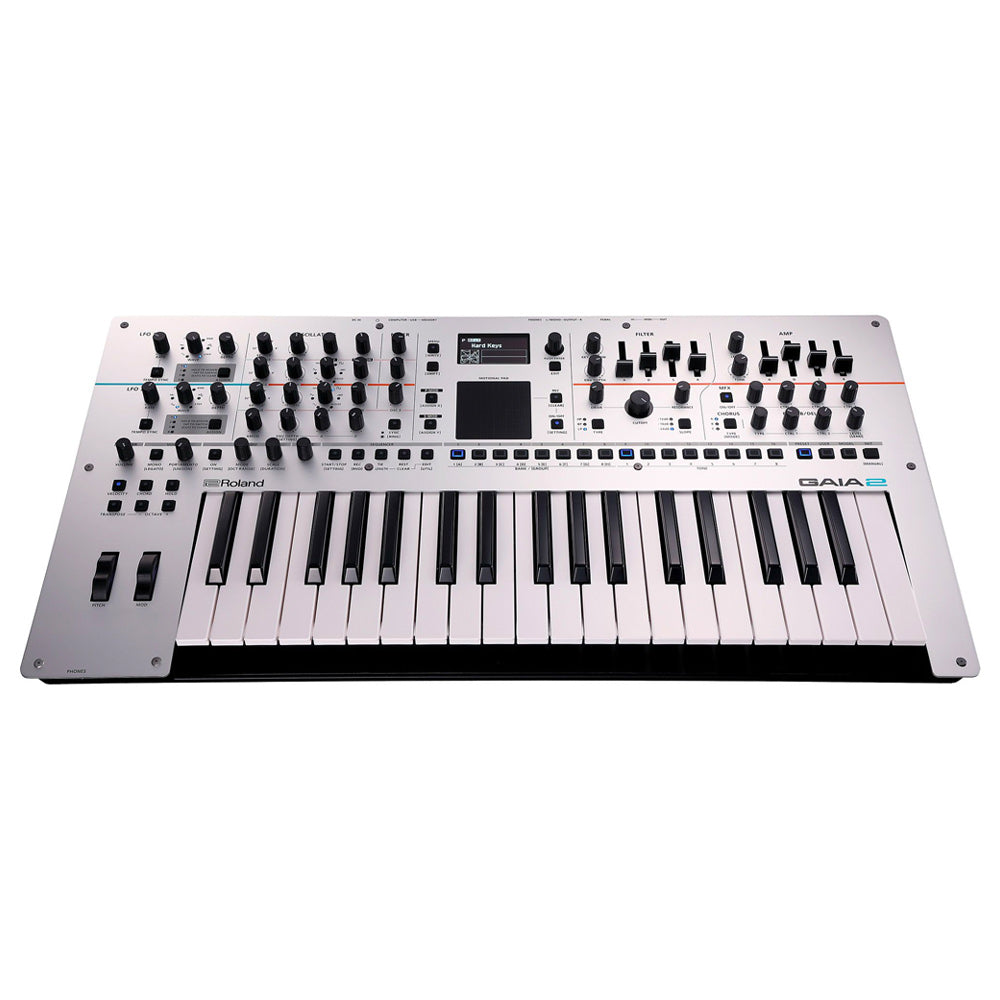 Roland GAIA-2 Synthesizer Front ; Roland GAIA-2 Synthesizer Front Angle ; Roland GAIA-2 Synthesizer Angle ; Roland GAIA-2 Synthesizer Rear