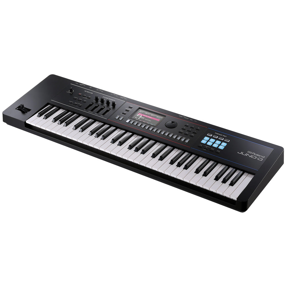 Roland JUNO-D6 Synthesizer Front ; Roland JUNO-D6 Synthesizer Angle ; Roland JUNO-D6 Synthesizer Rear