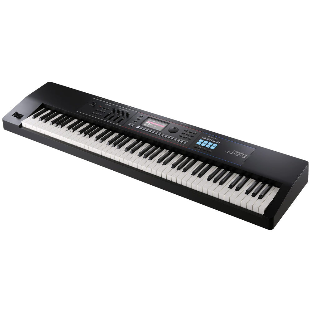 Roland JUNO-D8 Synthesizer Front ; Roland JUNO-D8 Synthesizer Angle ; Roland JUNO-D8 Synthesizer Rear
