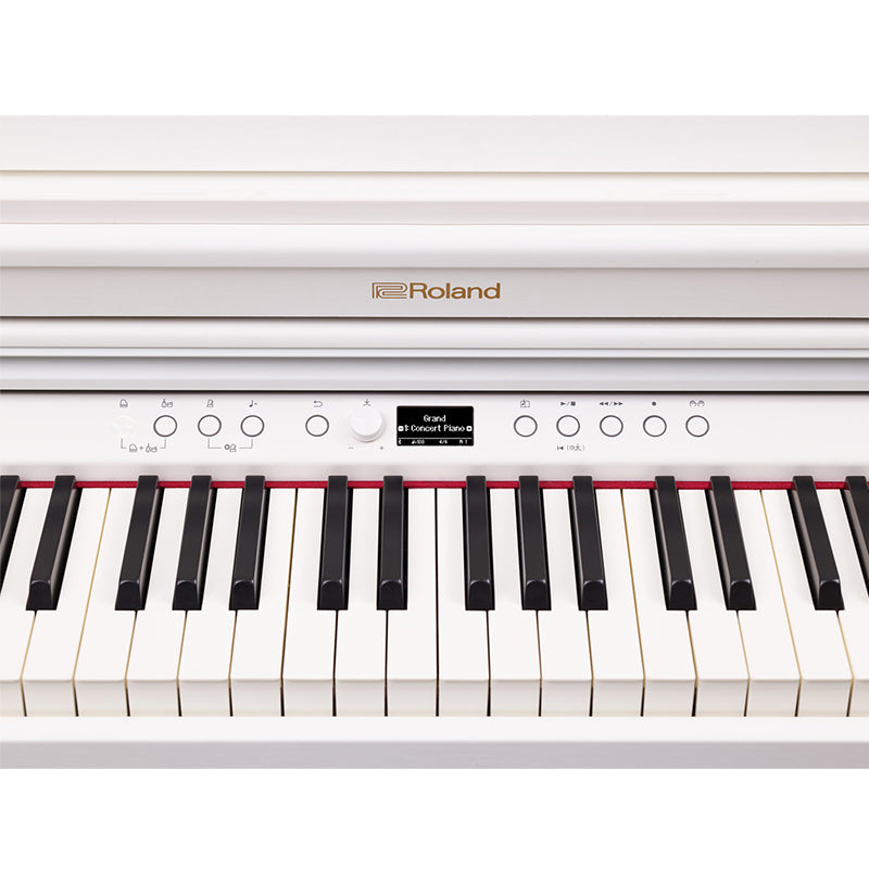Roland RP701 White Digital Piano ; Roland RP701 White Digital Piano W/Piano Bench