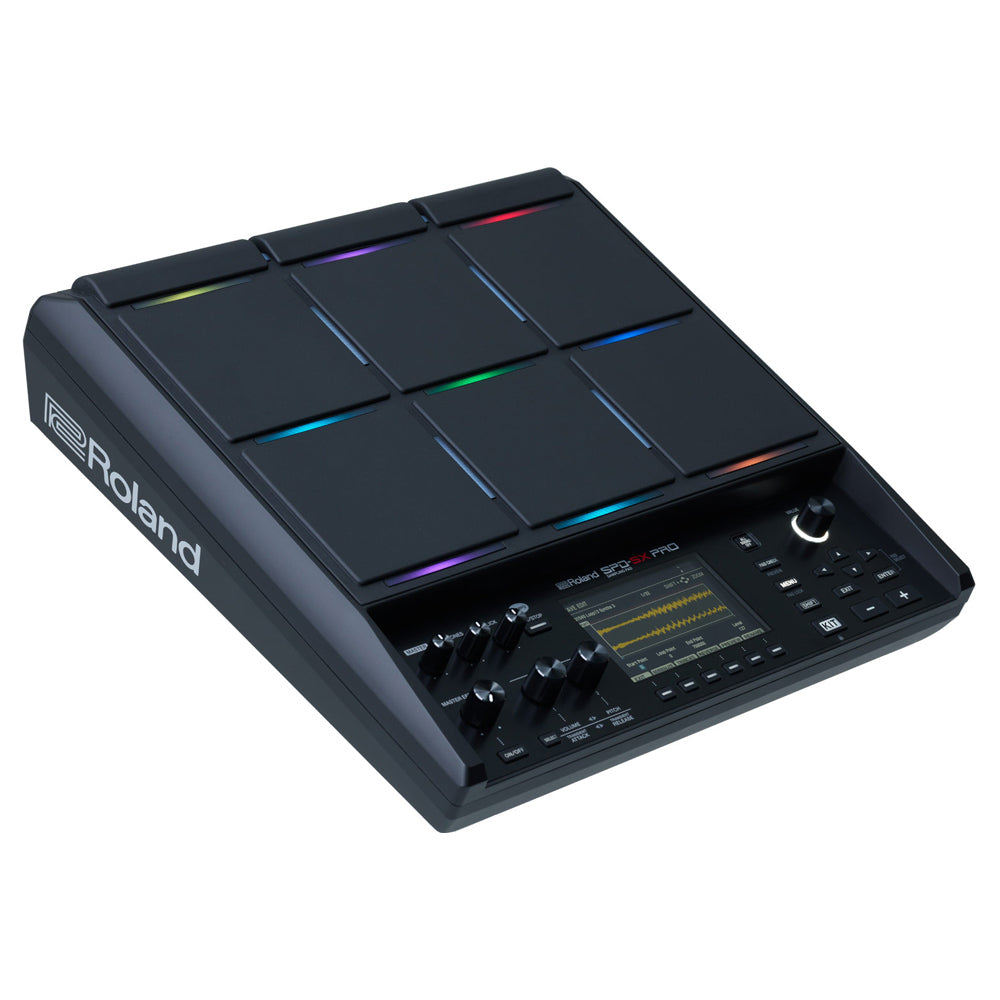 Roland SPD-SX Pro Sampling Pad Full ; Roland SPD-SX Pro Sampling Pad Angle ; Roland SPD-SX Pro Sampling Pad