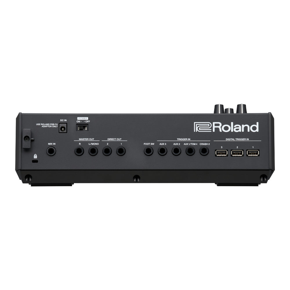 Roland V51 Module ; Roland V51 Drum Sound Module Side View ; Roland V51 Drum Sound Module Back View