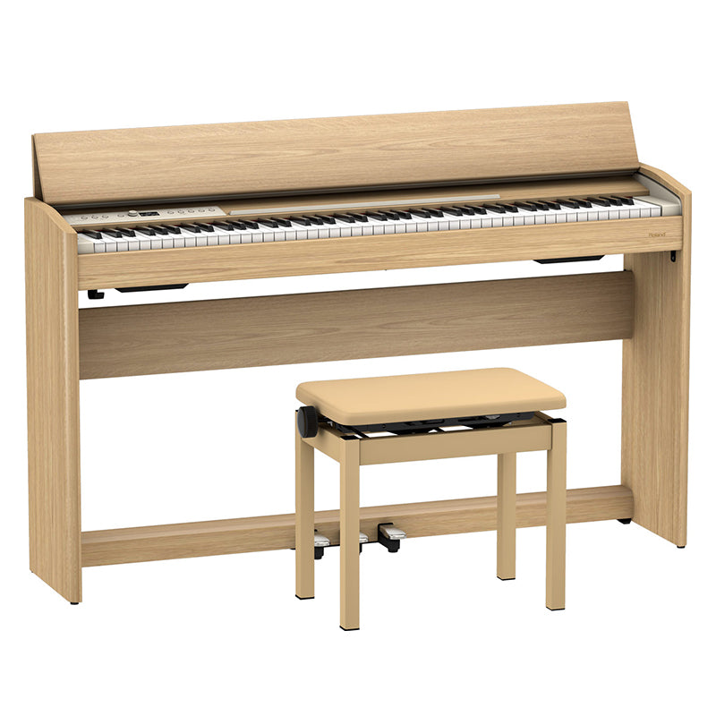 Roland F701LA Light Oak Digital Piano ; Roland F701LA Panel