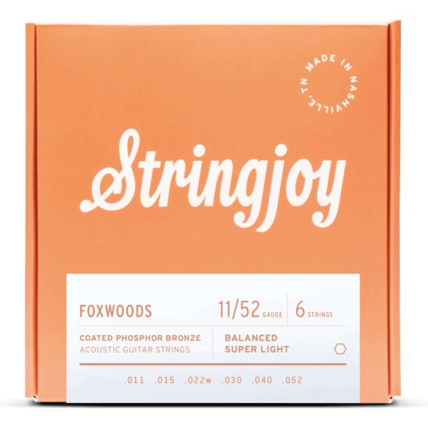 Stringjoy Foxwoods 11-52 Coated Phosphor Bronze Strings