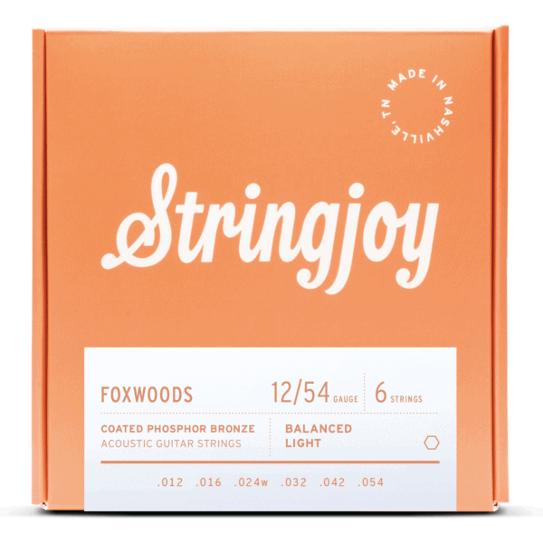 Stringjoy Foxwoods 12-54 Coated Phosphor Bronze Strings