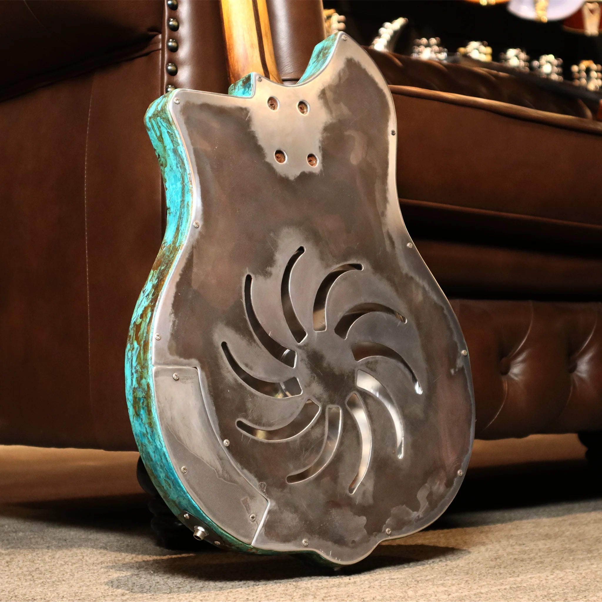 Sea Patrol Guitars 35/52 Offset Resonator Guitar