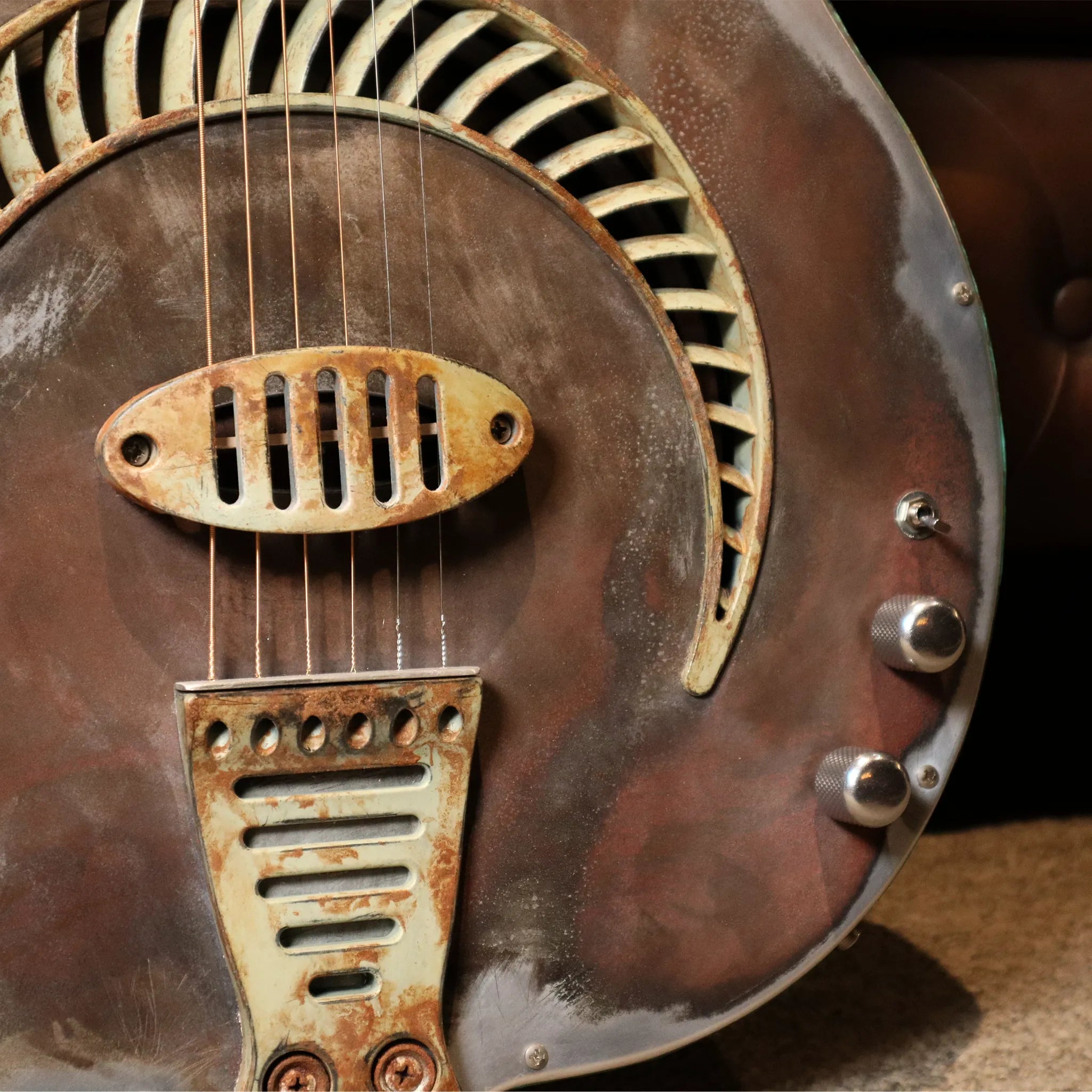 Sea Patrol Guitars 35/52 Offset Resonator Guitar