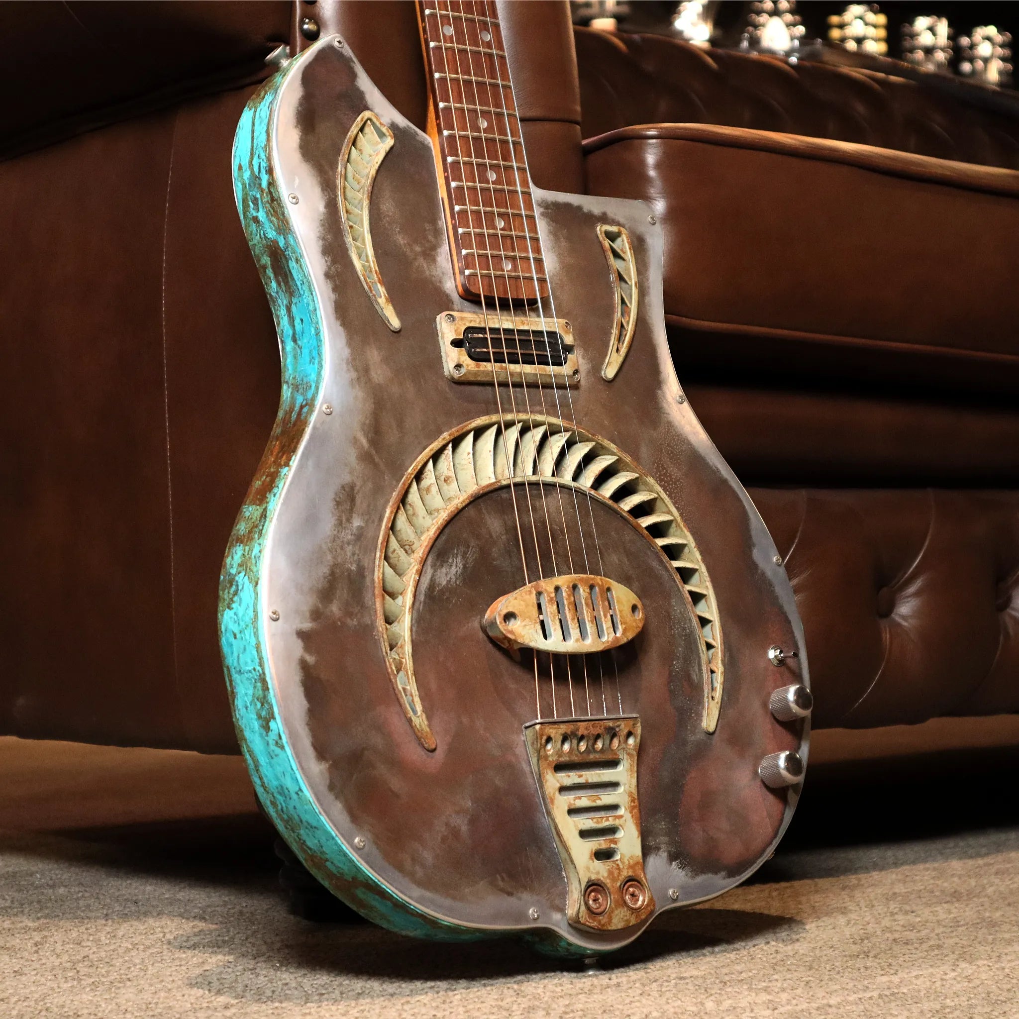 Sea Patrol Guitars 35/52 Offset Resonator Guitar