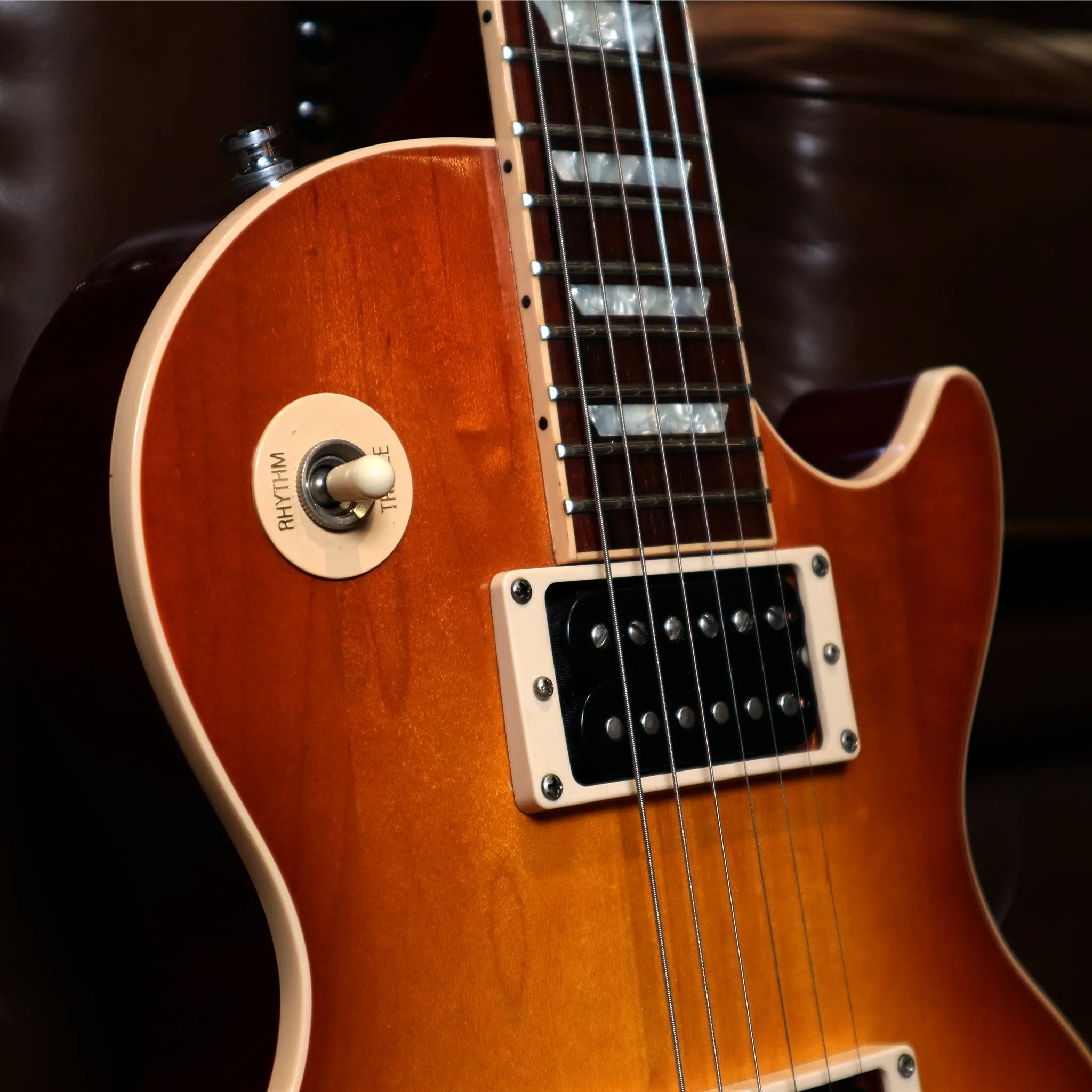 Pre-Owned Gibson Custom Shop "Inspired By" Slash '87 Les Paul Standard (Faded Heritage Cherry)