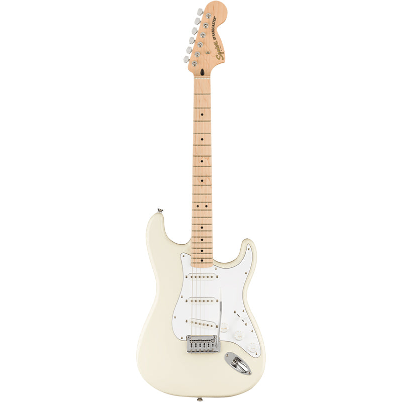 Squier Affinity Stratocaster Electric Guitar Olympic White body ; Squier Affinity Stratocaster Electric Guitar Olympic White all