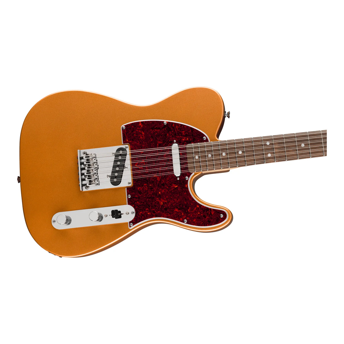 Squier Paranormal Troy Van Leeuwen Telecaster XII (Copper) Angle View