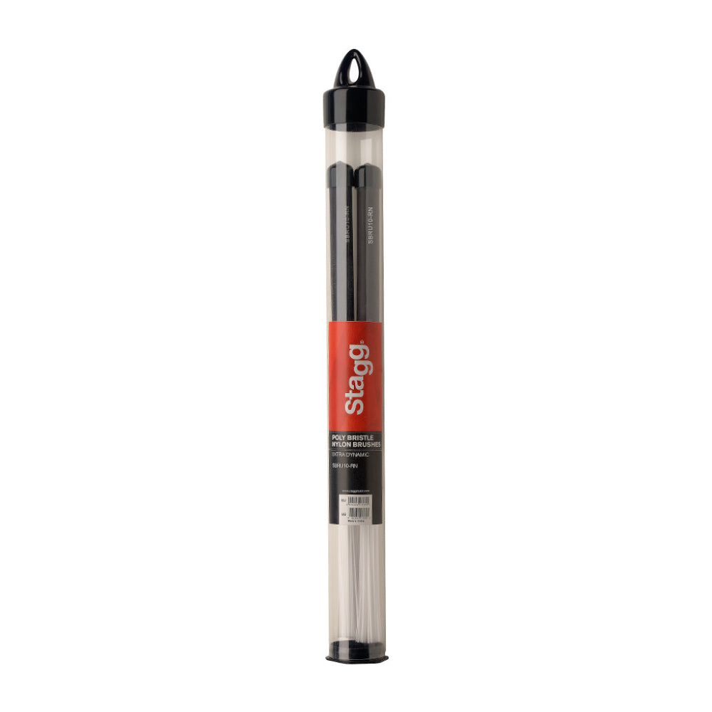Stagg Nylon Brushes Rubber Handle