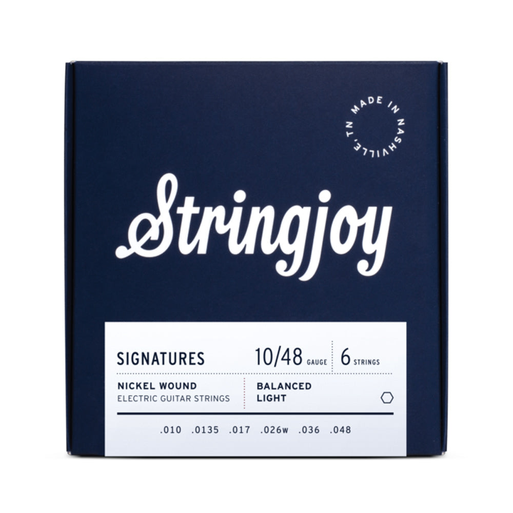 Stringjoy Signatures Balanced Light 10-48 Electric Guitar Strings