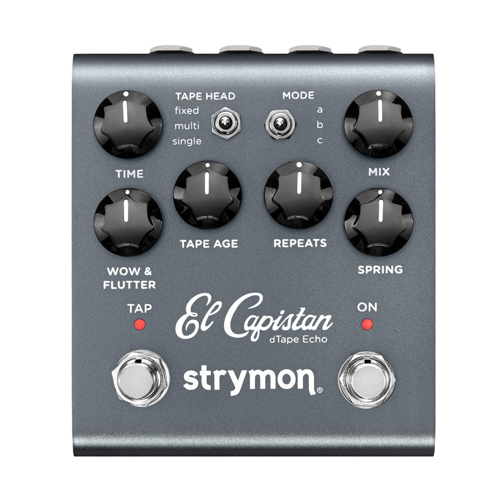 Strymon El Capistan dTape Echo Front ; Strymon El Capistan dTape Echo Rear