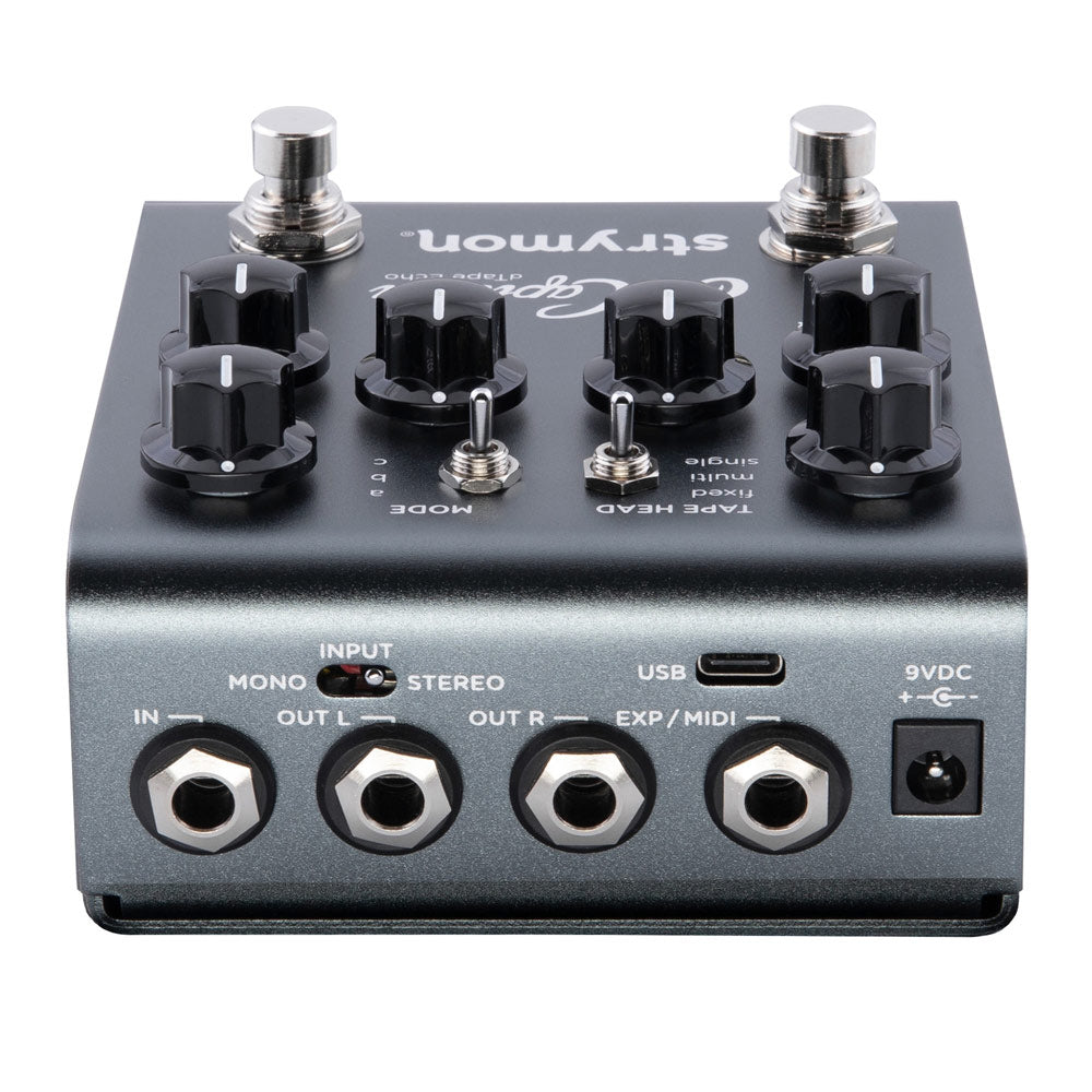 Strymon El Capistan dTape Echo Front ; Strymon El Capistan dTape Echo Rear