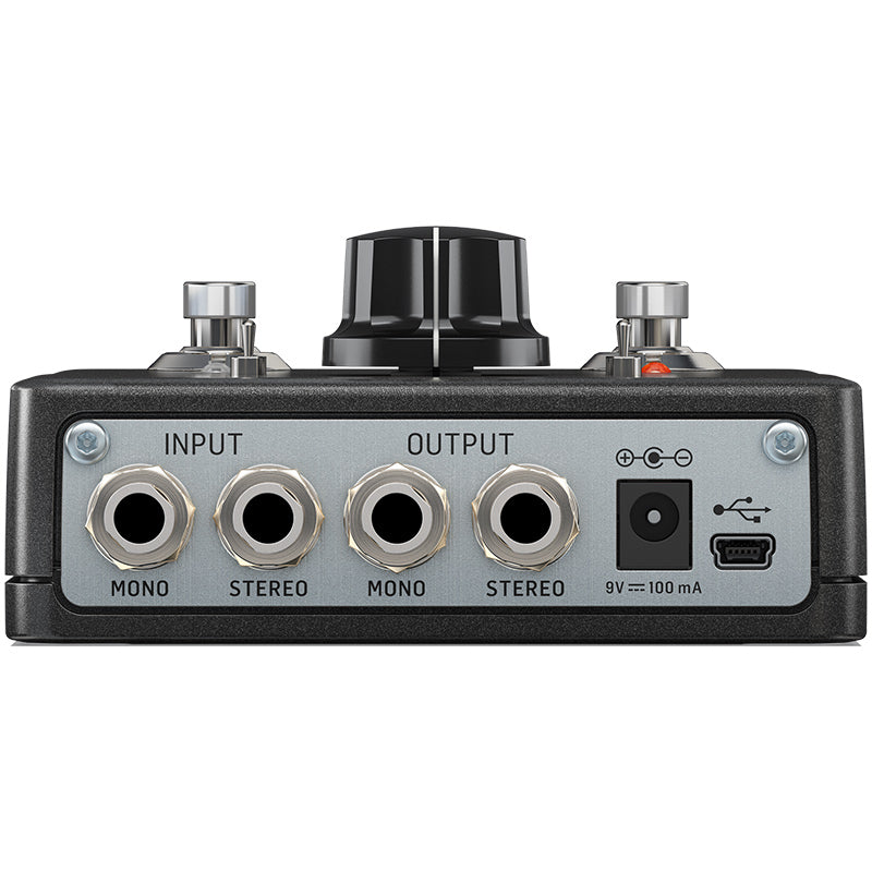 TC Electronic Ditto X2 Looper front ; TC Electronic Ditto X2 Looper rear