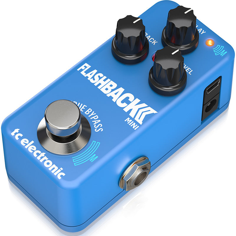TC Electronic Flashback 2 Mini Delay front ; TC Electronic Flashback 2 Mini Delay side