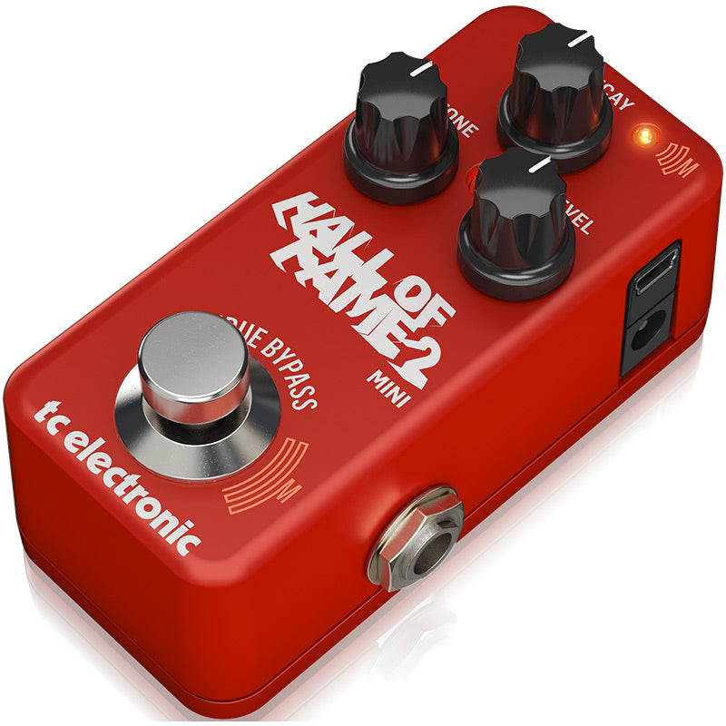 TC Electronic Hall Of Fame 2 Mini Reverb front ; TC Electronic Hall Of Fame 2 Mini Reverb side