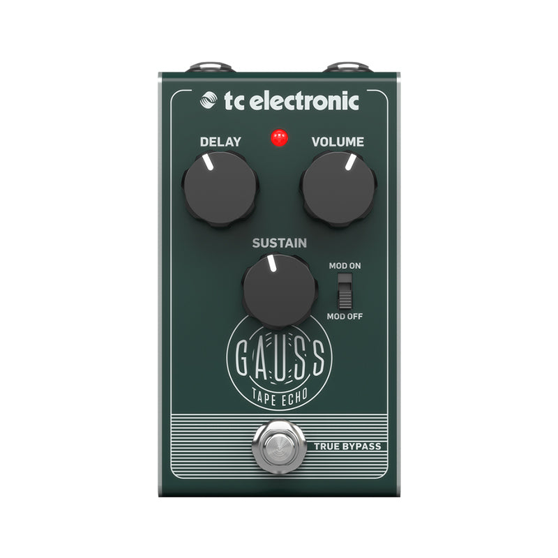 TC Electronic Gauss Tape Echo Pedal ; TC Electronic Gauss Tape Echo Pedal