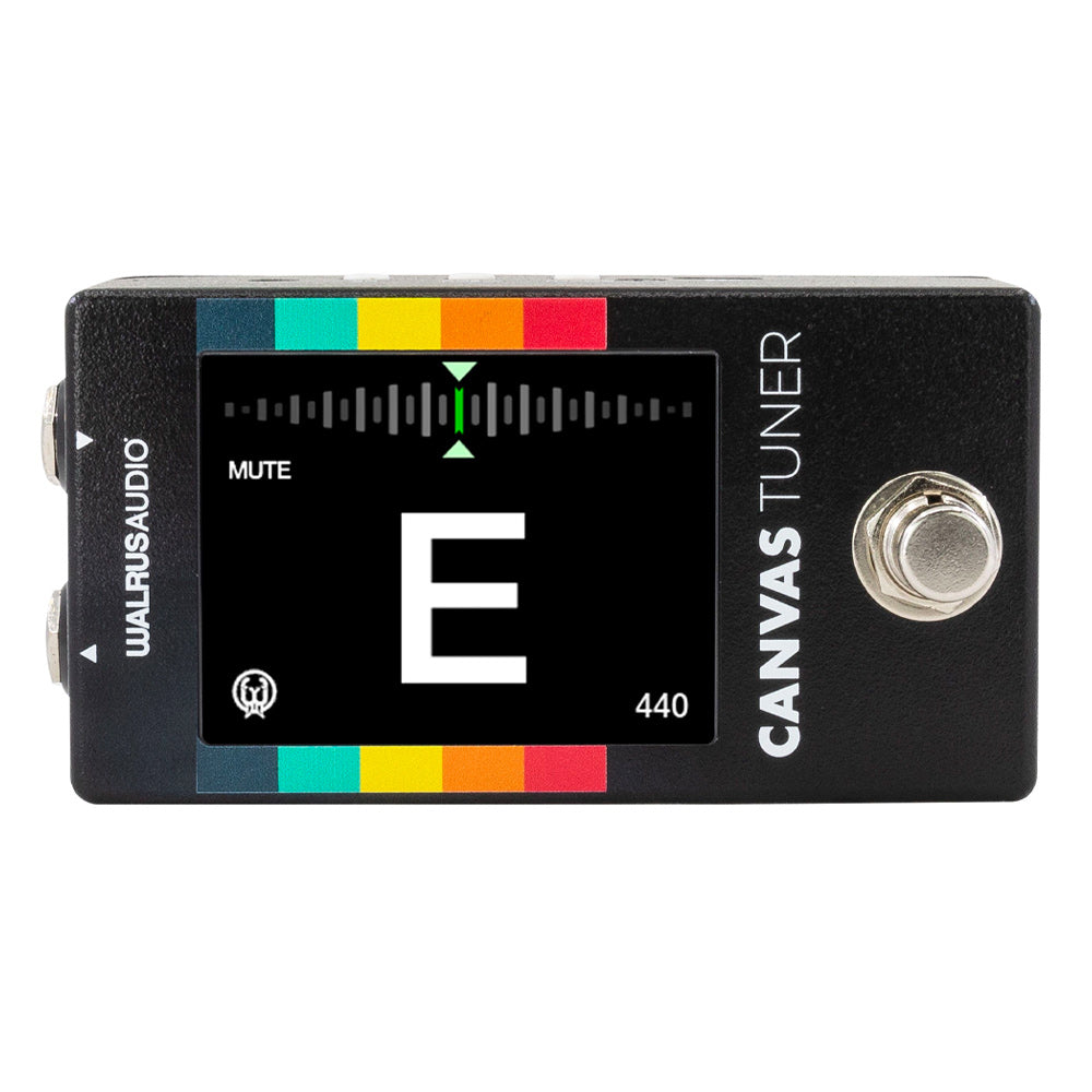 Walrus Audio Canvas Tuner ; Walrus Audio Canvas Tuner Top ; Walrus Audio Canvas Tuner Left ; Walrus Audio Canvas Tuner Right ; Walrus Audio Canvas Tuner Horizontal