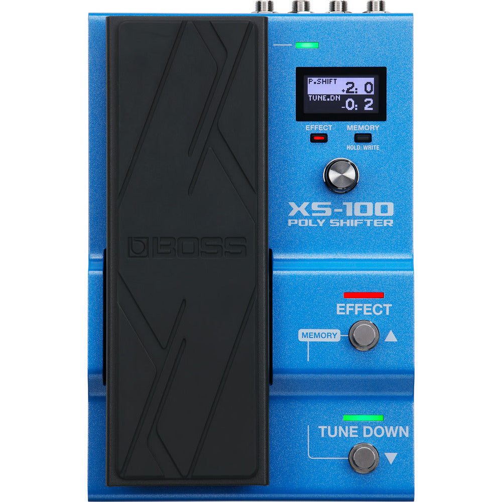 Boss X100 front view ; Boss X100 angled view ; Boss X100 top view