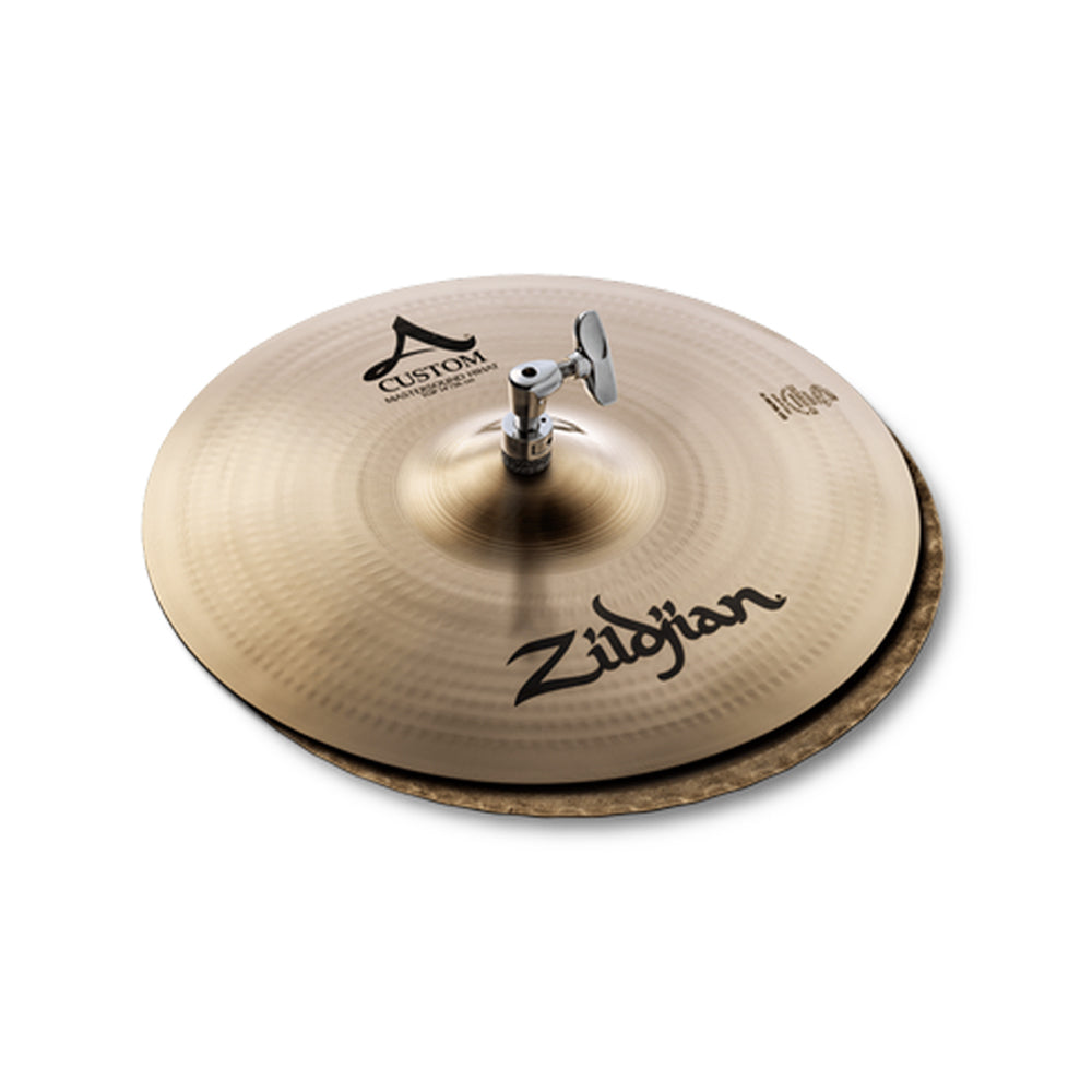 Zildjian 14" A Custom Mastersound Hi Hats ; Zildjian 14" A Custom Mastersound Hi Hats Pair