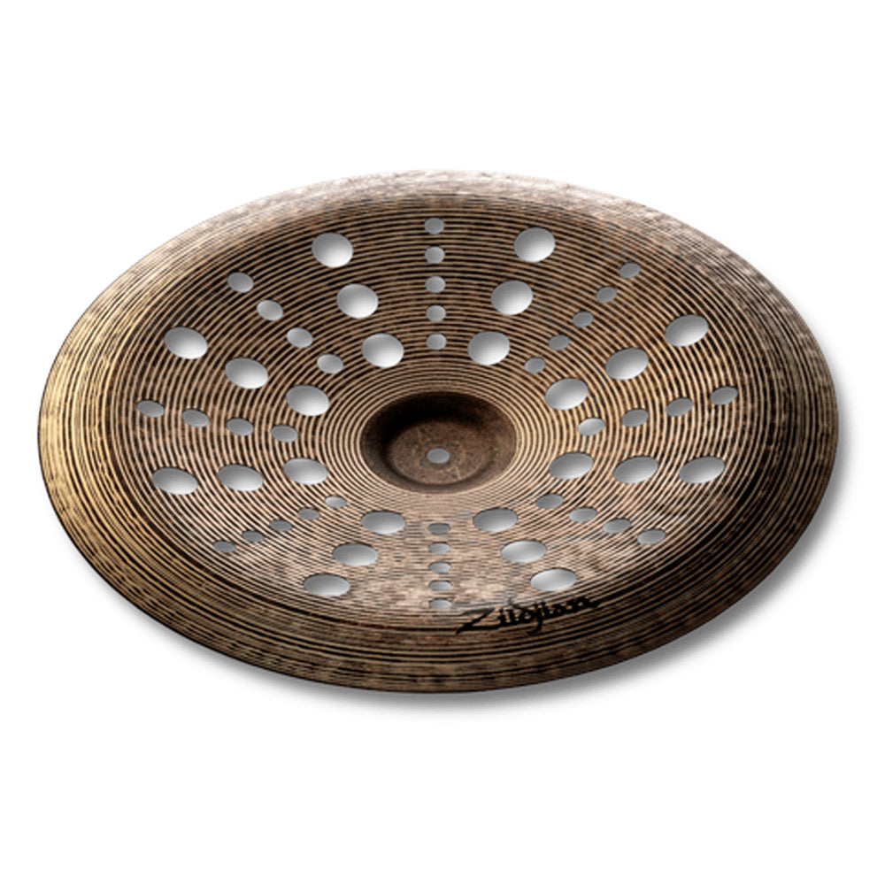 Zildjian 18" K Custom Special Dry Trash China ; Zildjian 18" K Custom Special Dry Trash China Edge
