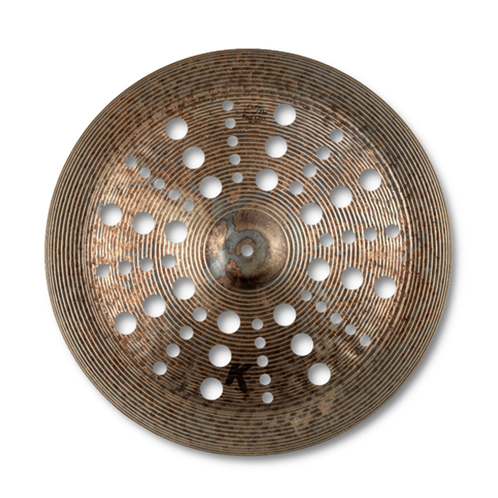 Zildjian 18" K Custom Special Dry Trash China ; Zildjian 18" K Custom Special Dry Trash China Edge