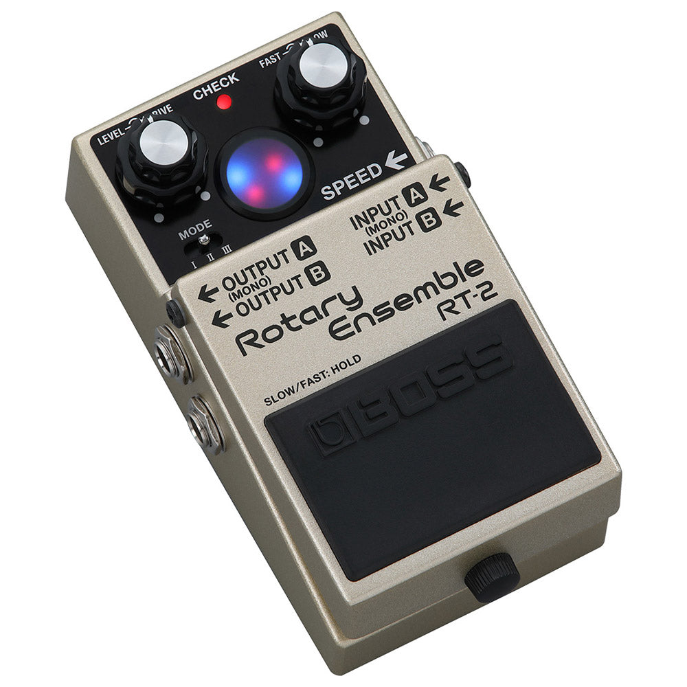 Boss RT2 Rotary Ensemble ; Boss RT2 Rotary Ensemble alternate angle ; Boss RT2 Rotary Ensemble top view